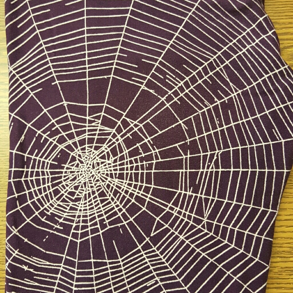 Halloween spiderweb leggings